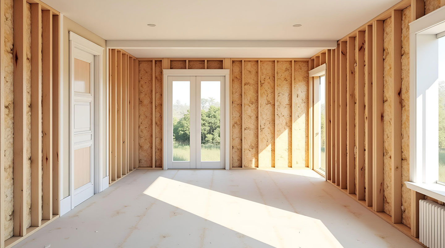 Schéma des facteurs qui influencent le dimensionnement du poêle à bois